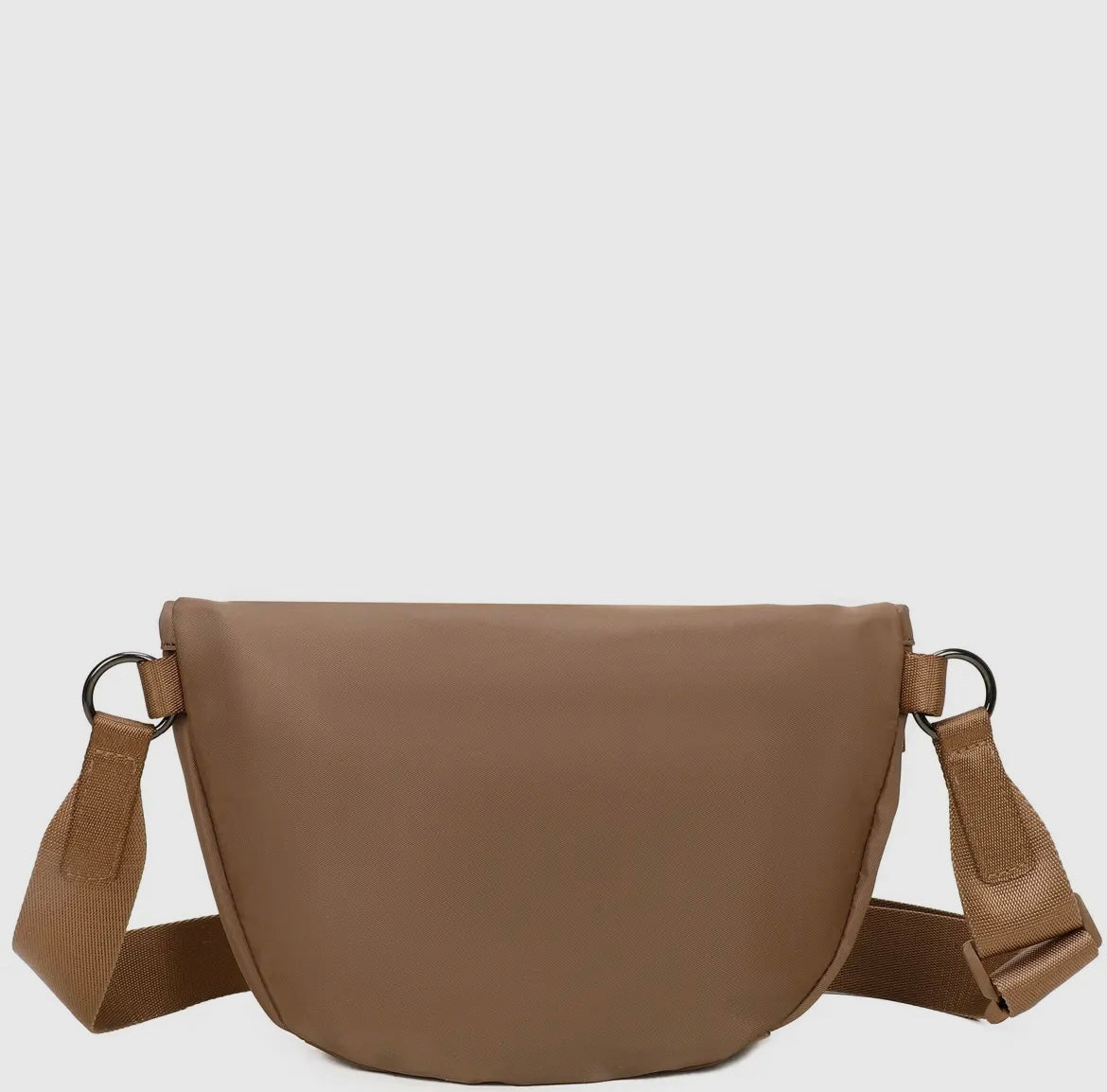 Hayley Nylon Sling Bag - Caramel