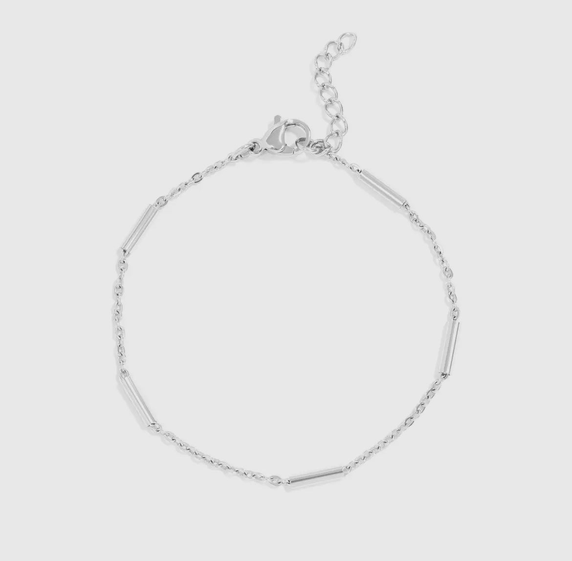 Satellite Bar Chain Bracelet - Stainless Steel