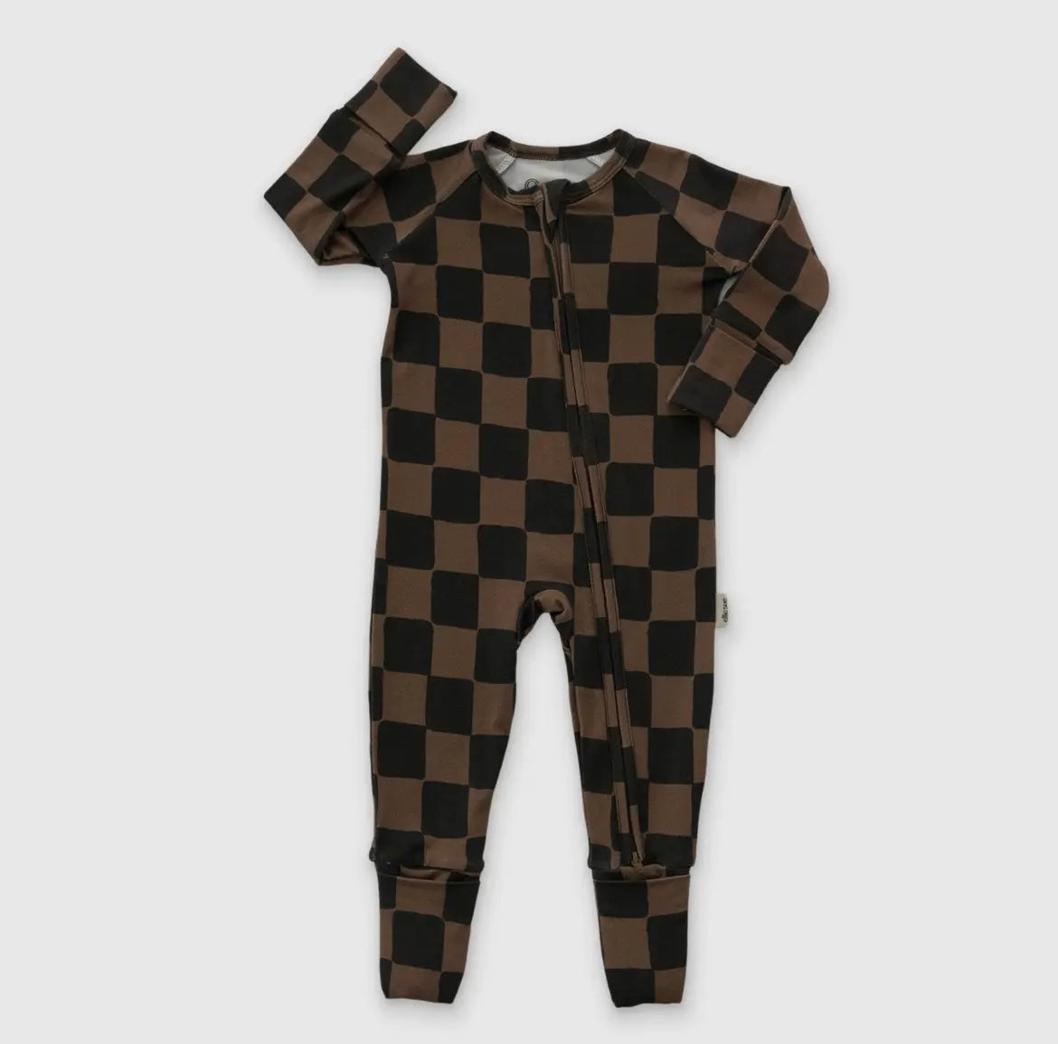 Black/Brown Checkered Bamboo Sleeper