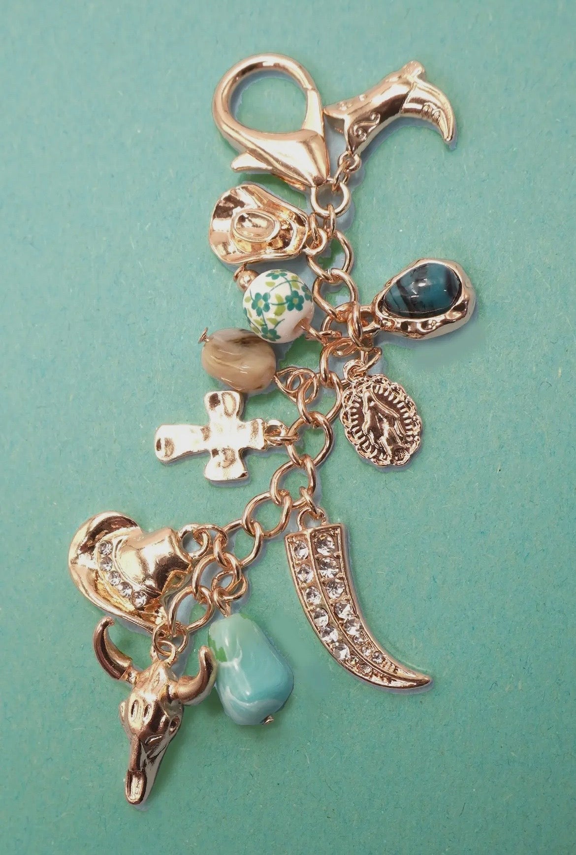 Western Bag Charm