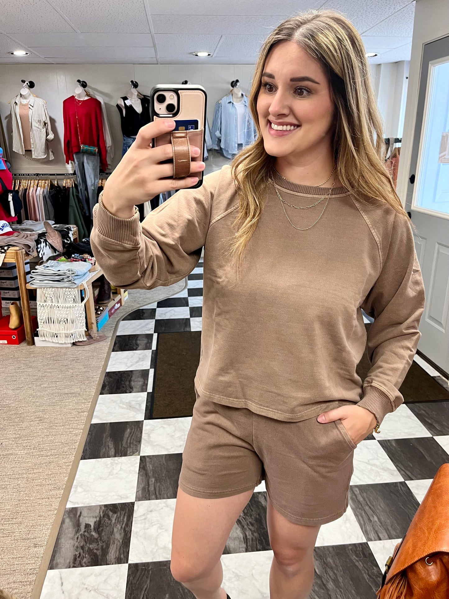 Gabbi Top - Mocha