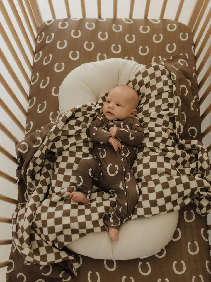 Giddy Up Bamboo Zip Pajamas