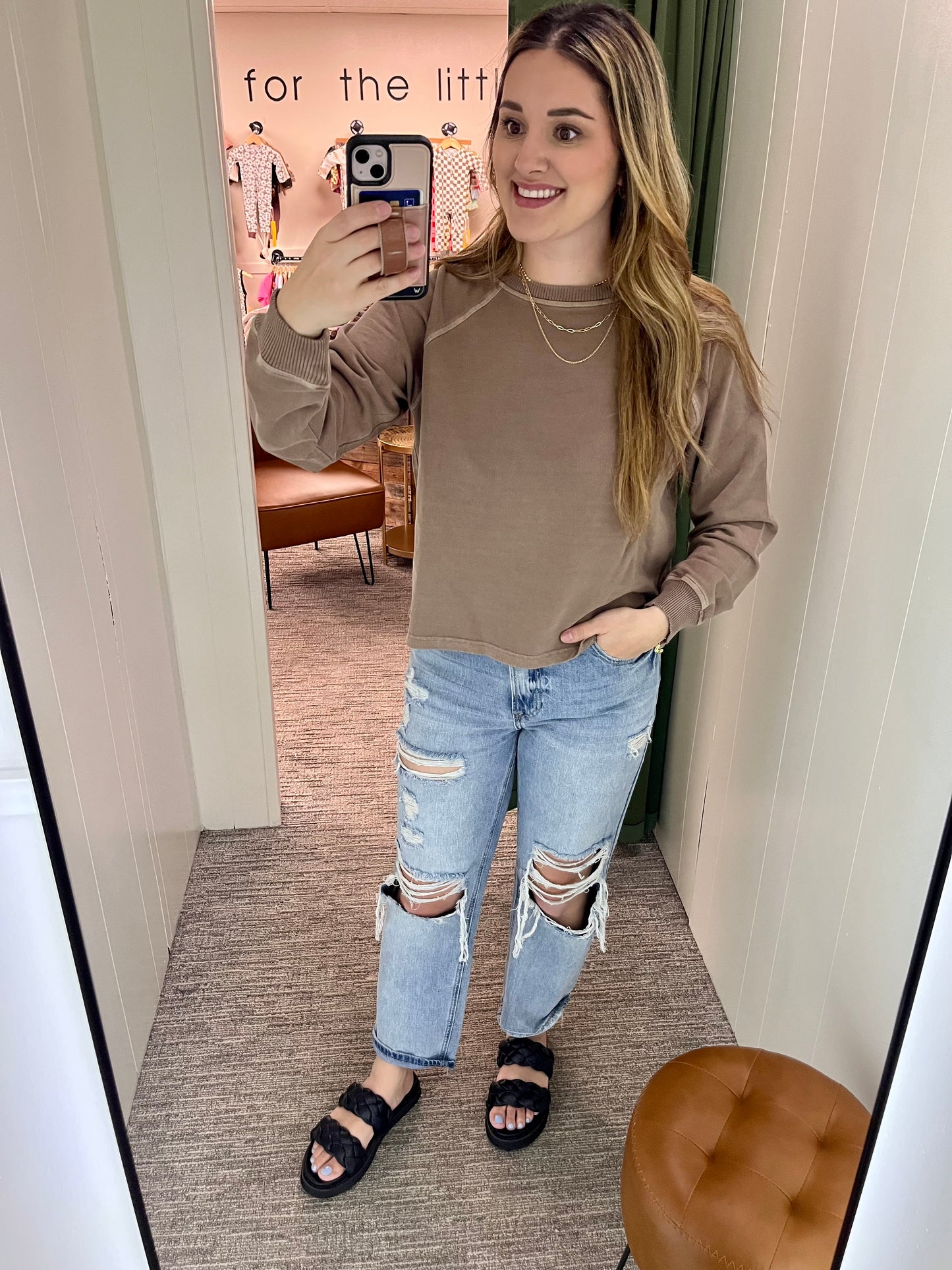 Gabbi Top - Mocha