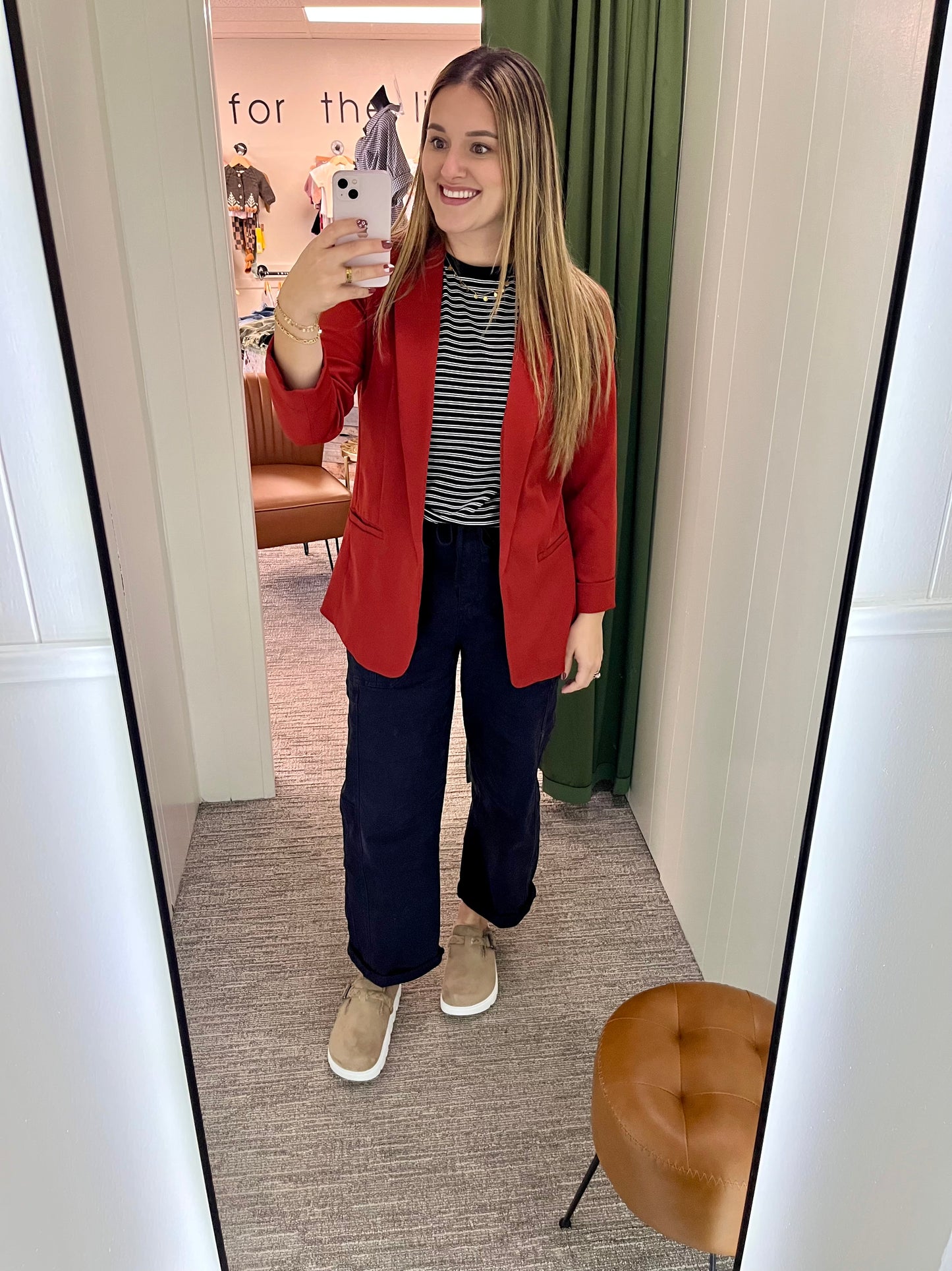 Eloise Blazer - Rust