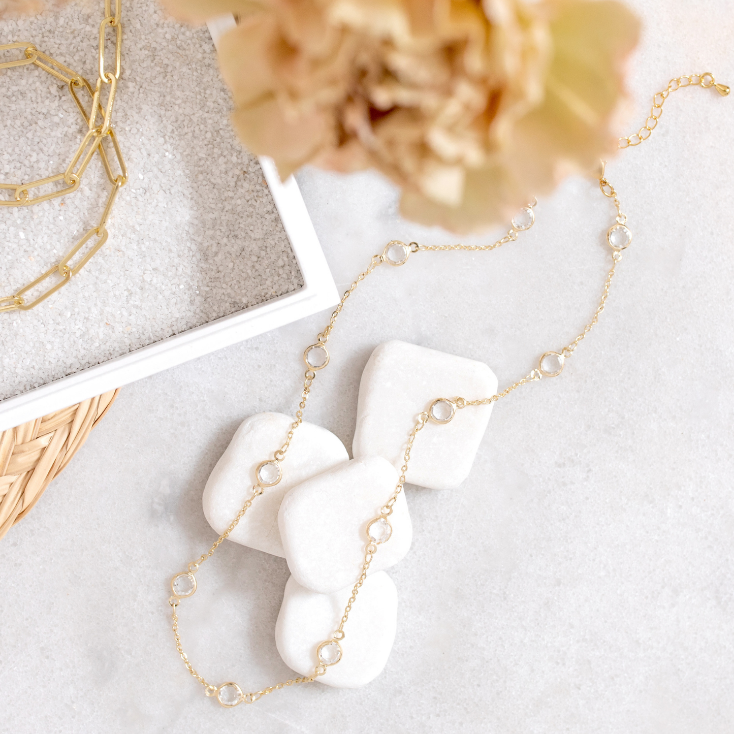 Crystal Accented Necklace