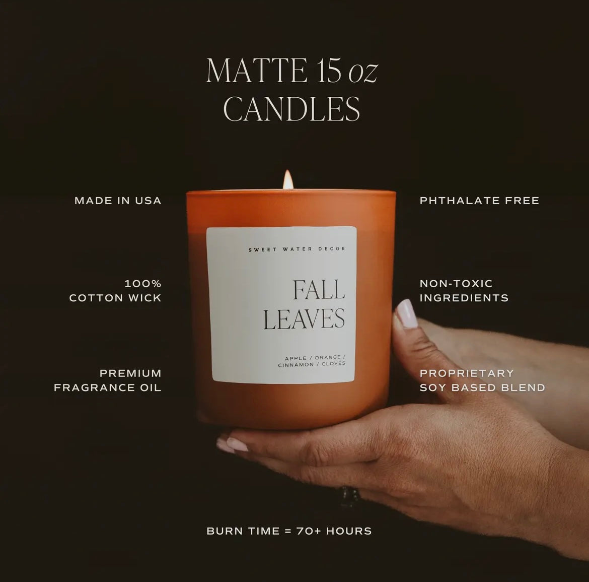 Pumpkin Spice Soy Candle - 15 oz