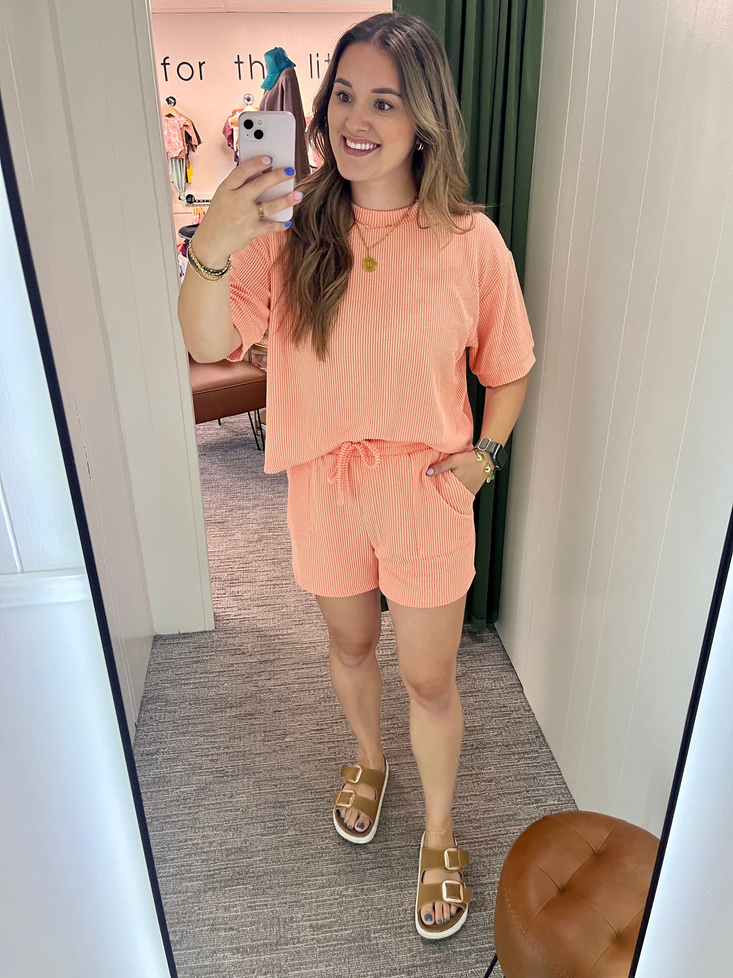 Rylie Top - Peach