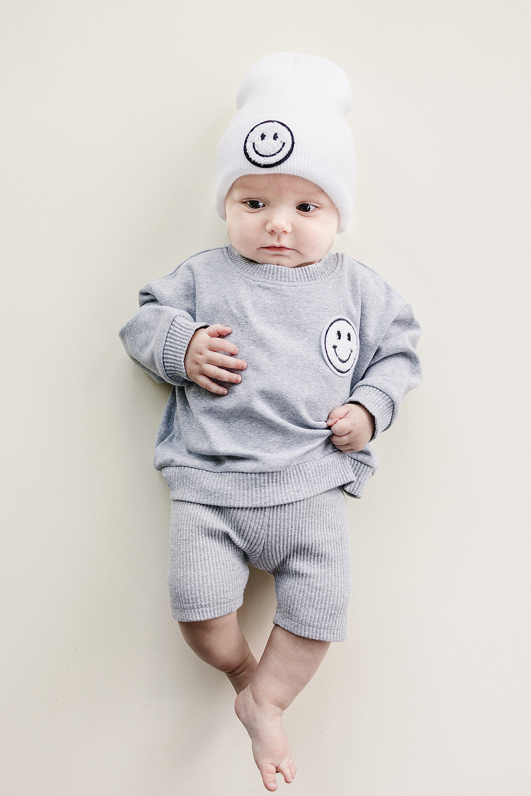 Biker Shorts Set | Gray