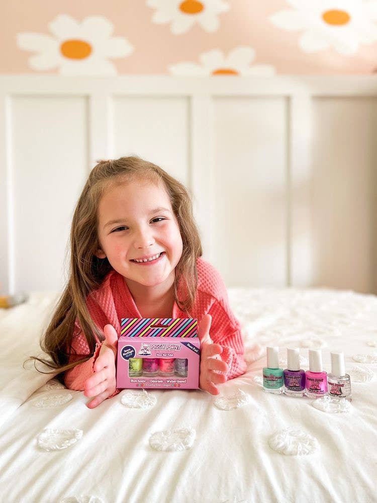 Neon Box Set Non-Toxic Kids Nail Polish