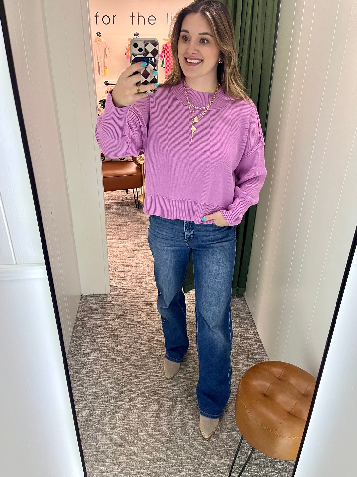 Demi Sweater - Mauve