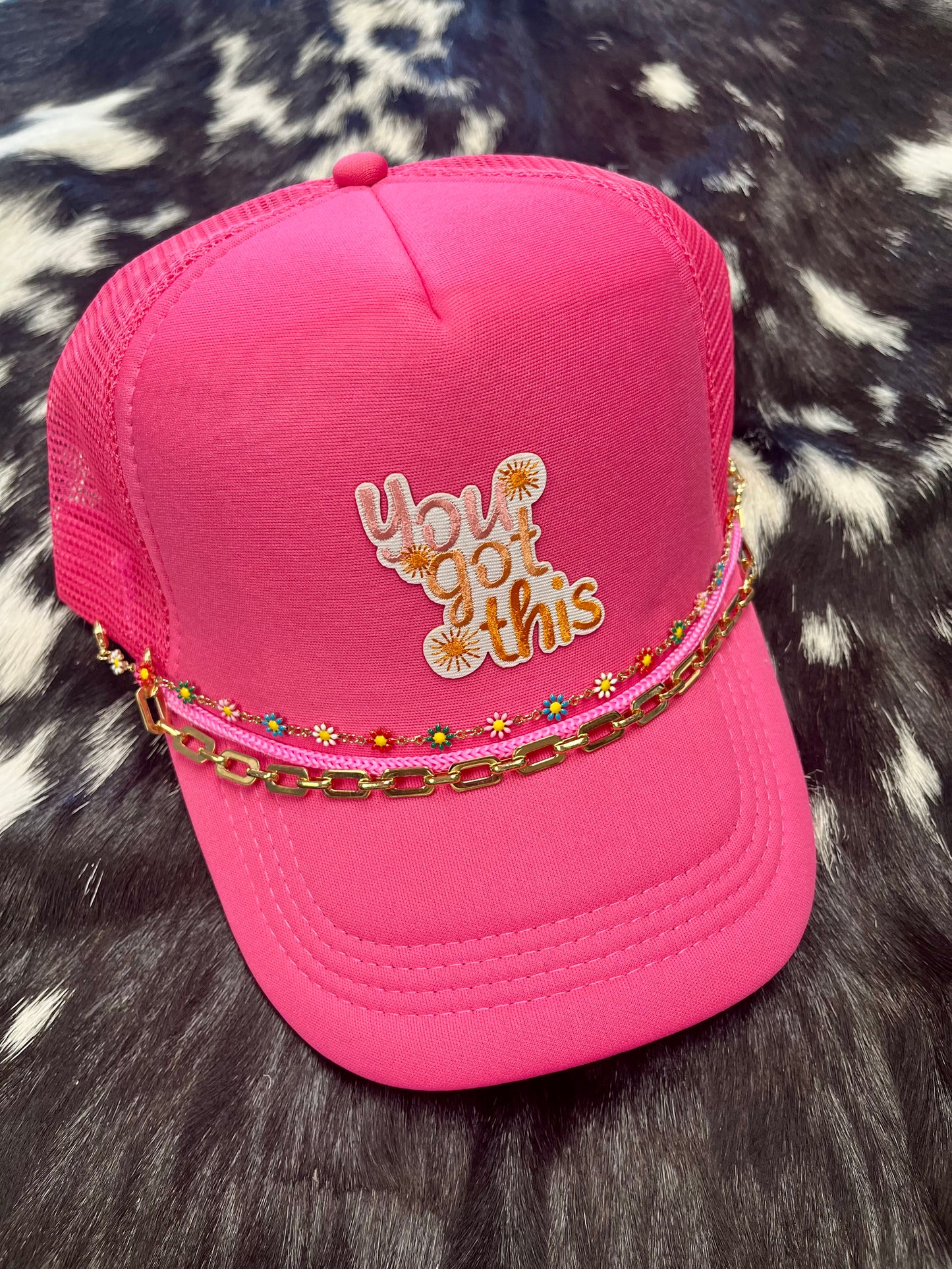 You Got This Hat - Bright Pink