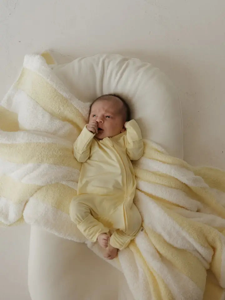 Sunny Bamboo Zip Pajamas