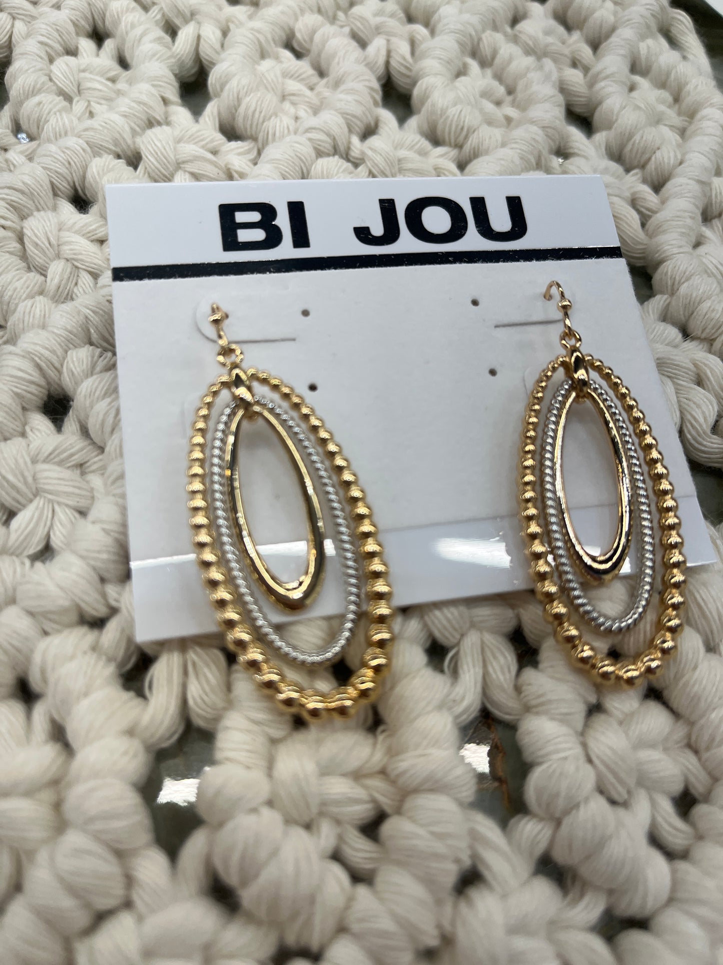 Oval Triple Hoops - Gold
