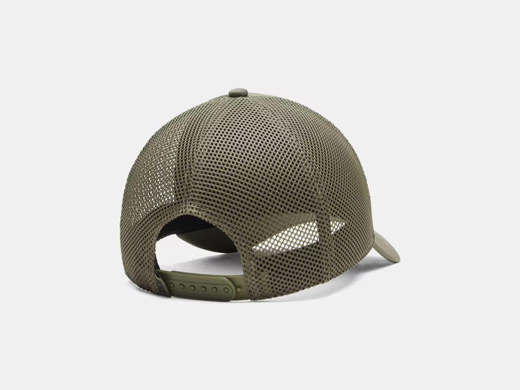 UA Freedom Mid Men's Trucker Hat - Marine Green