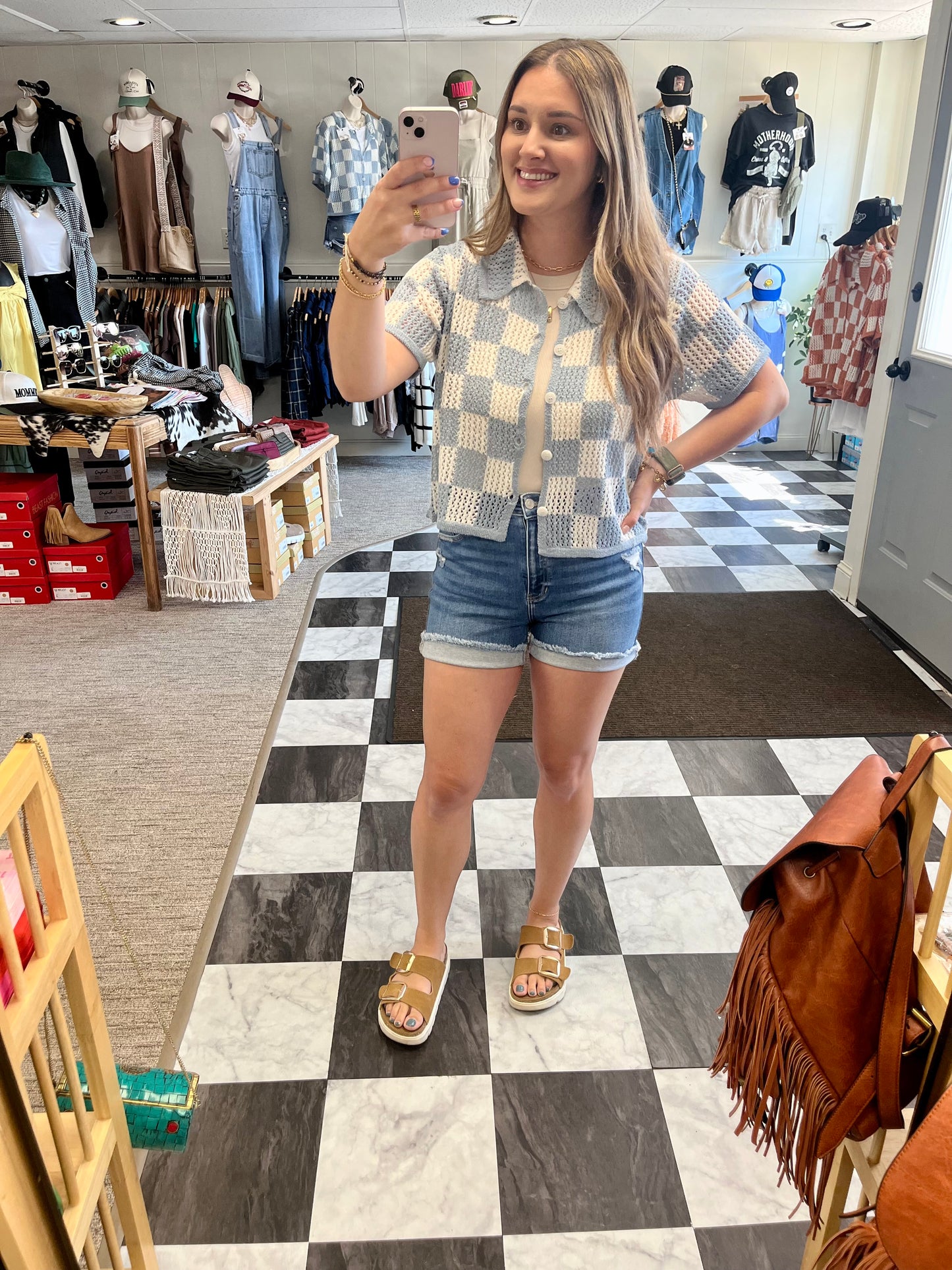 Sierra Button Up - Sky Blue