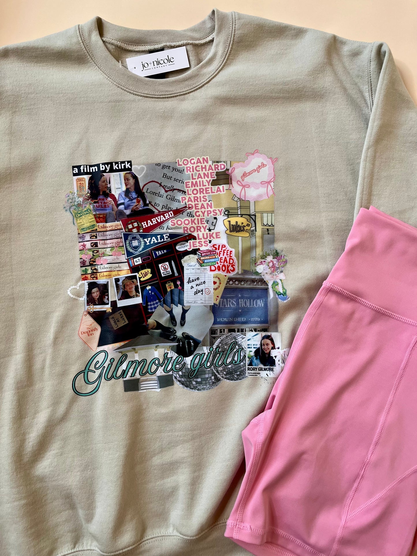 Gilmore Girls Collage Crewneck