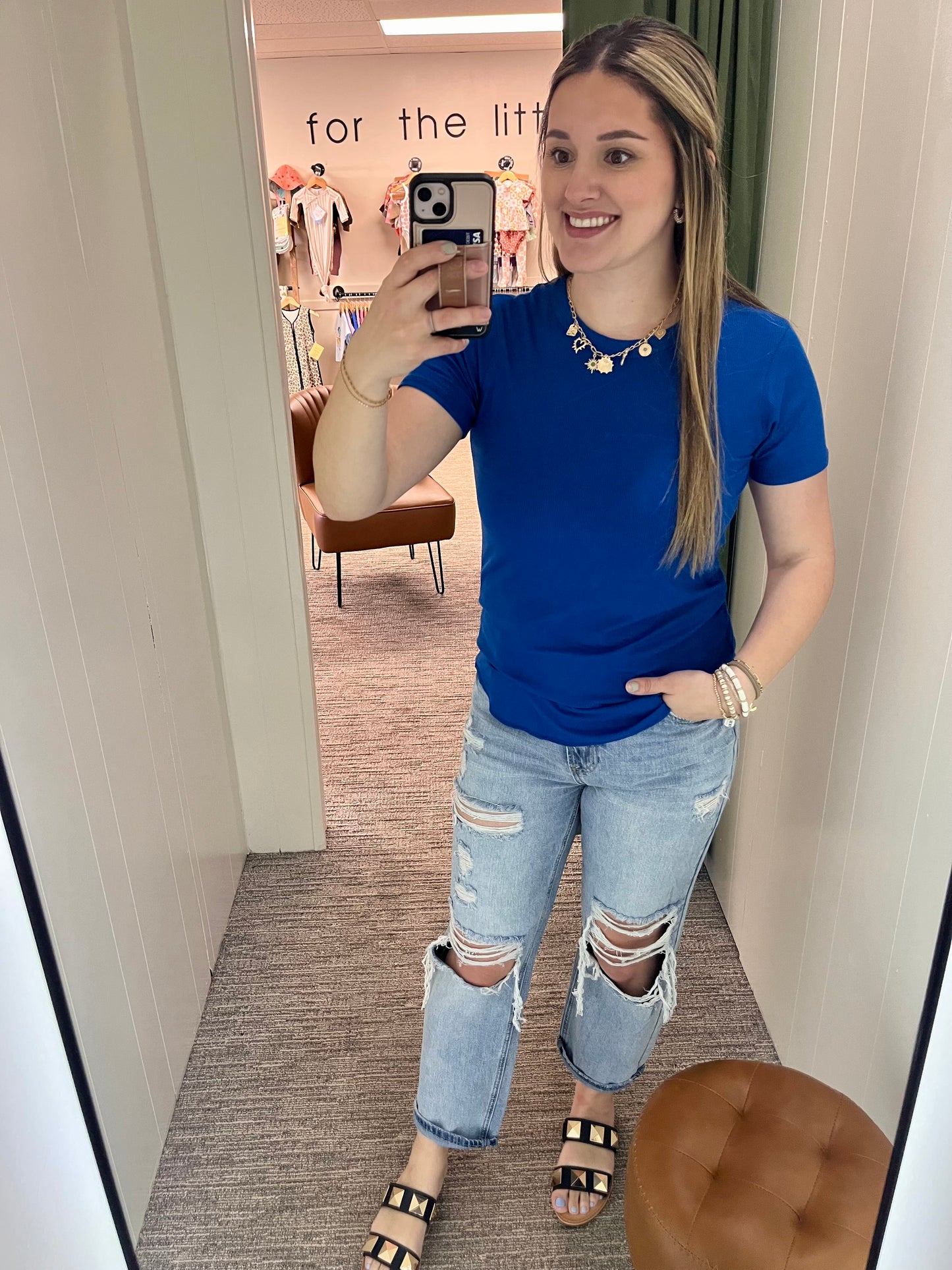 Regan Basic Tee - Royal Blue