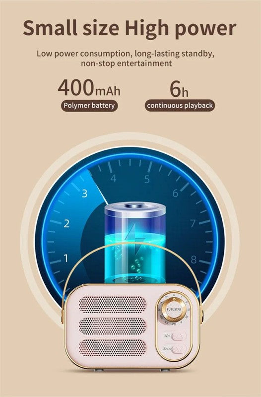 Portable Wireless Speaker - Sky Blue