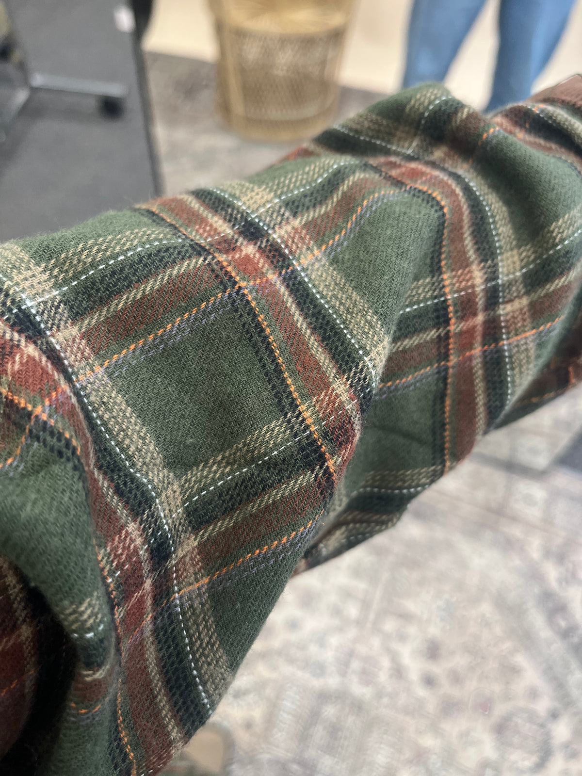 Addison Flannel - Olive
