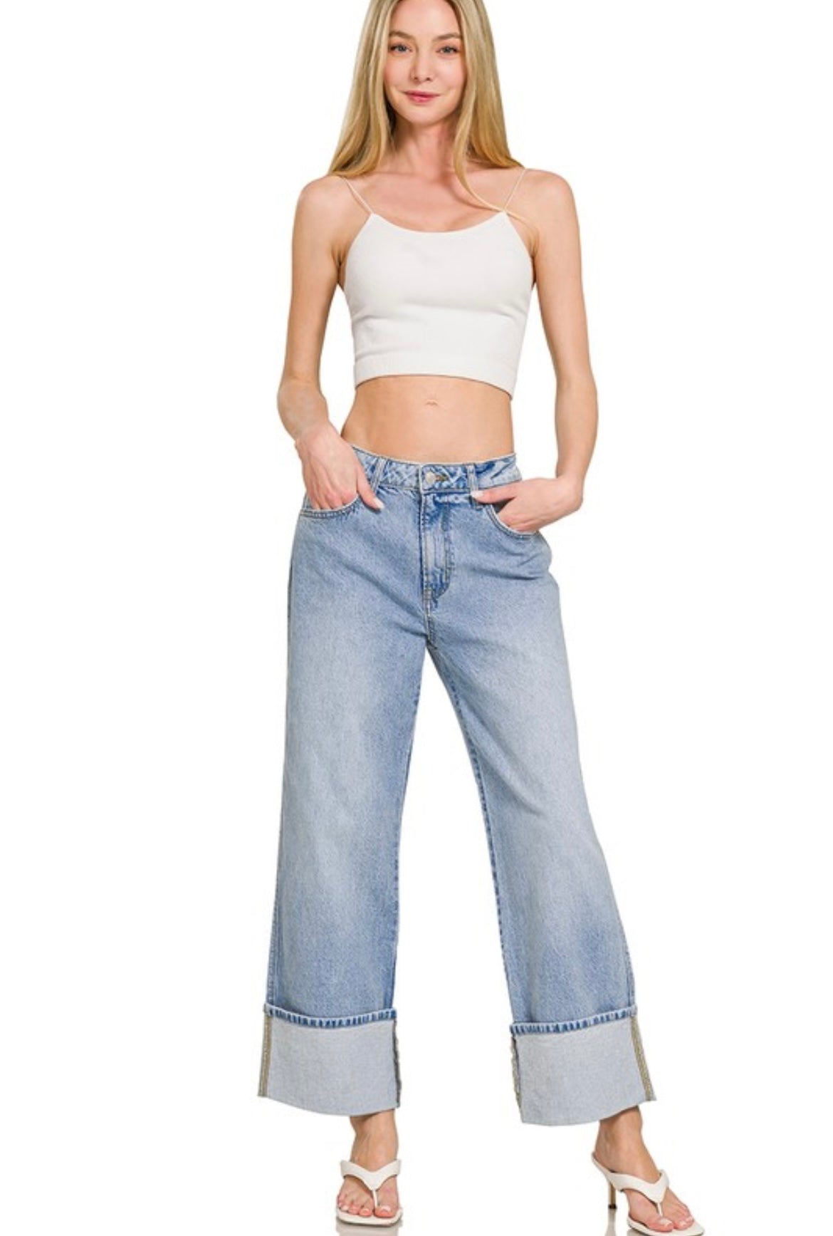 Nessa Cuffed Jeans