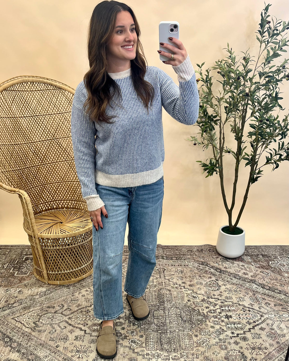 Cozette Sweater - Indigo
