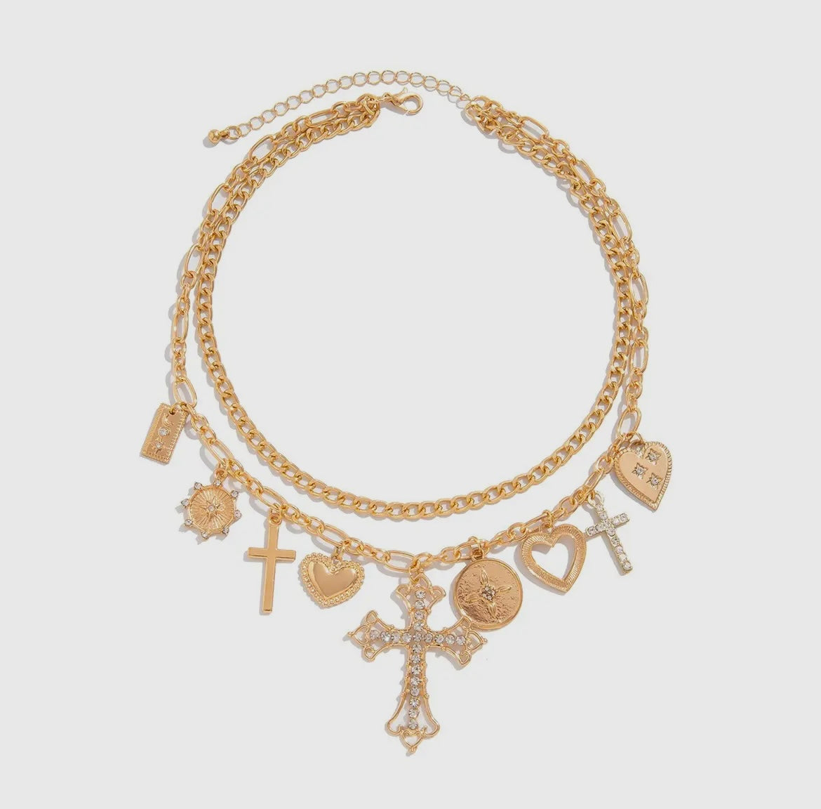 Cross Charm Necklace