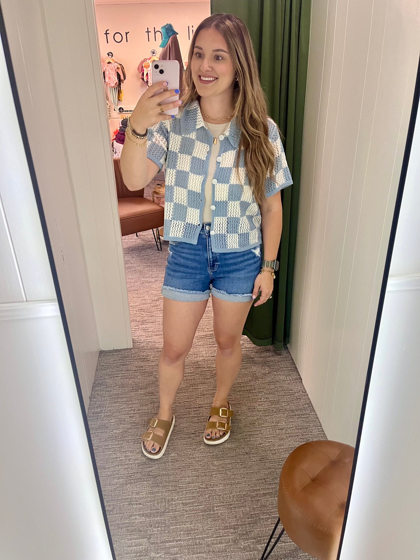 Sierra Button Up - Sky Blue