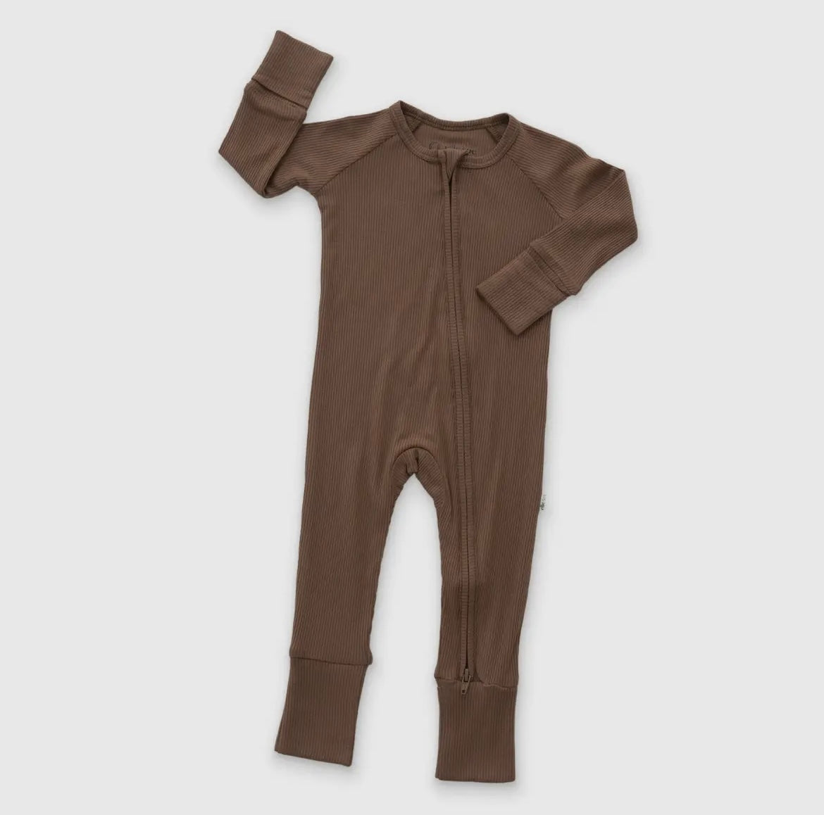 Mocha Ribbed Bamboo Sleeper