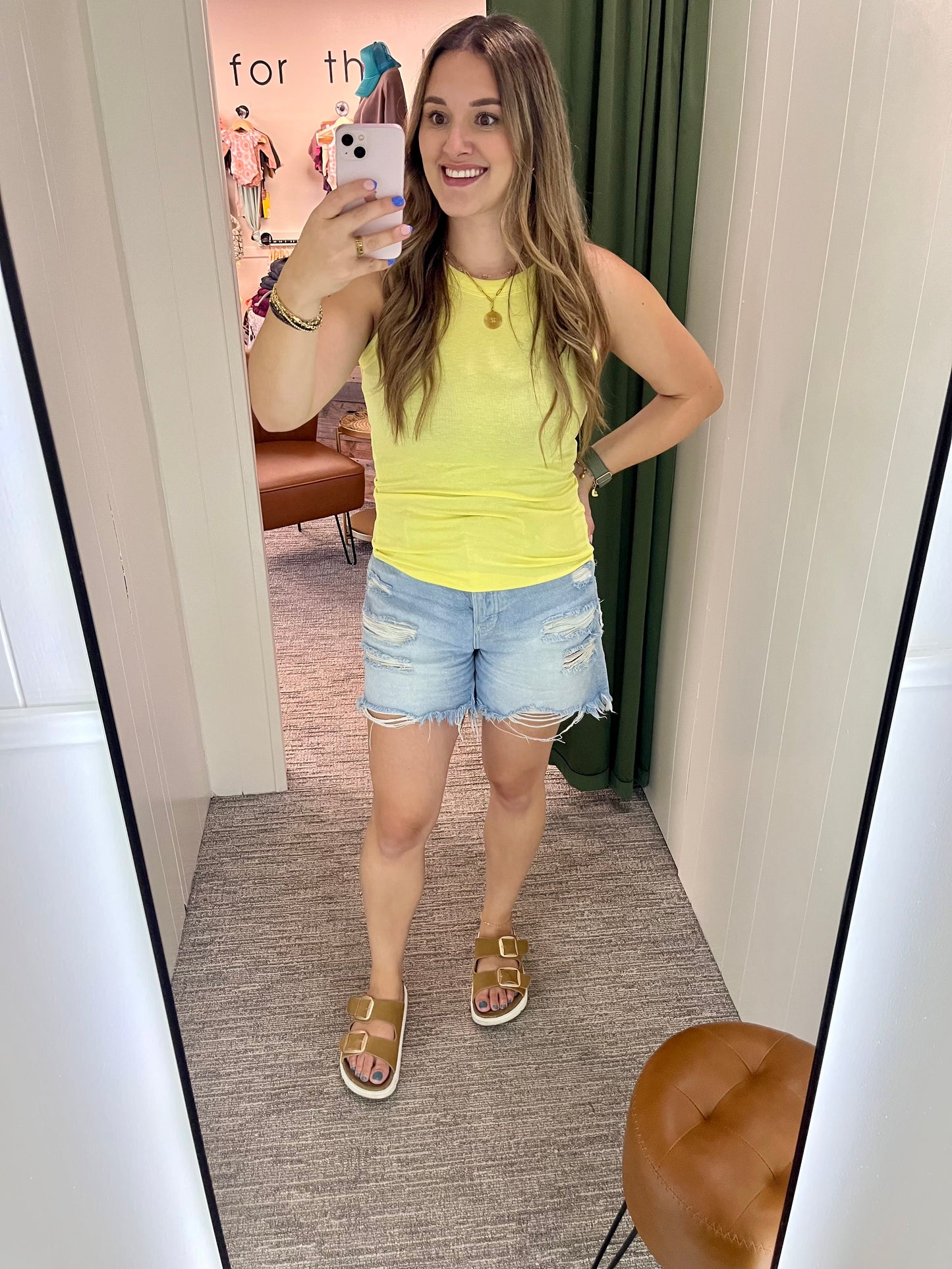 Lennon Basic Tank - Yellow