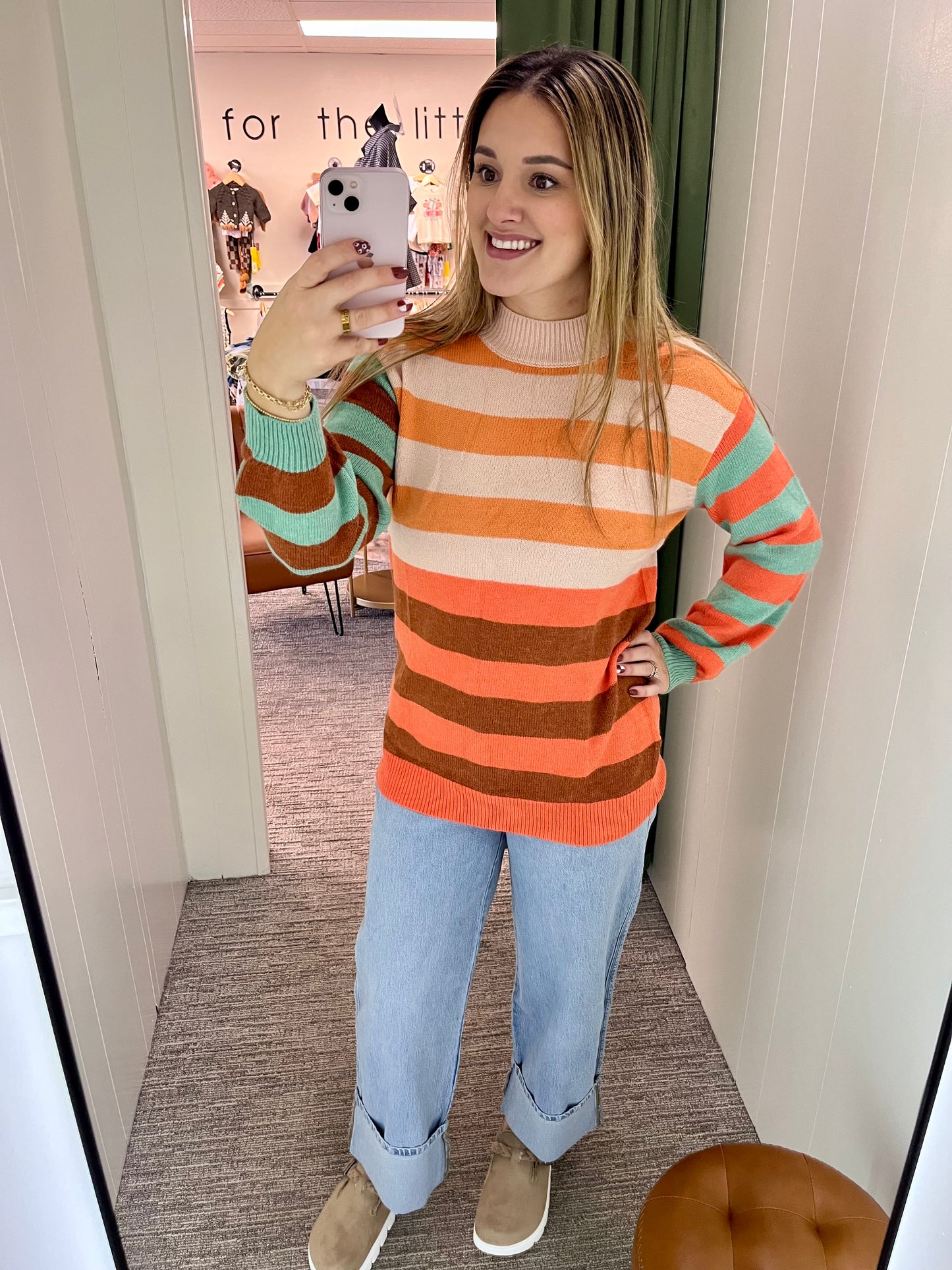 Steph Striped Sweater