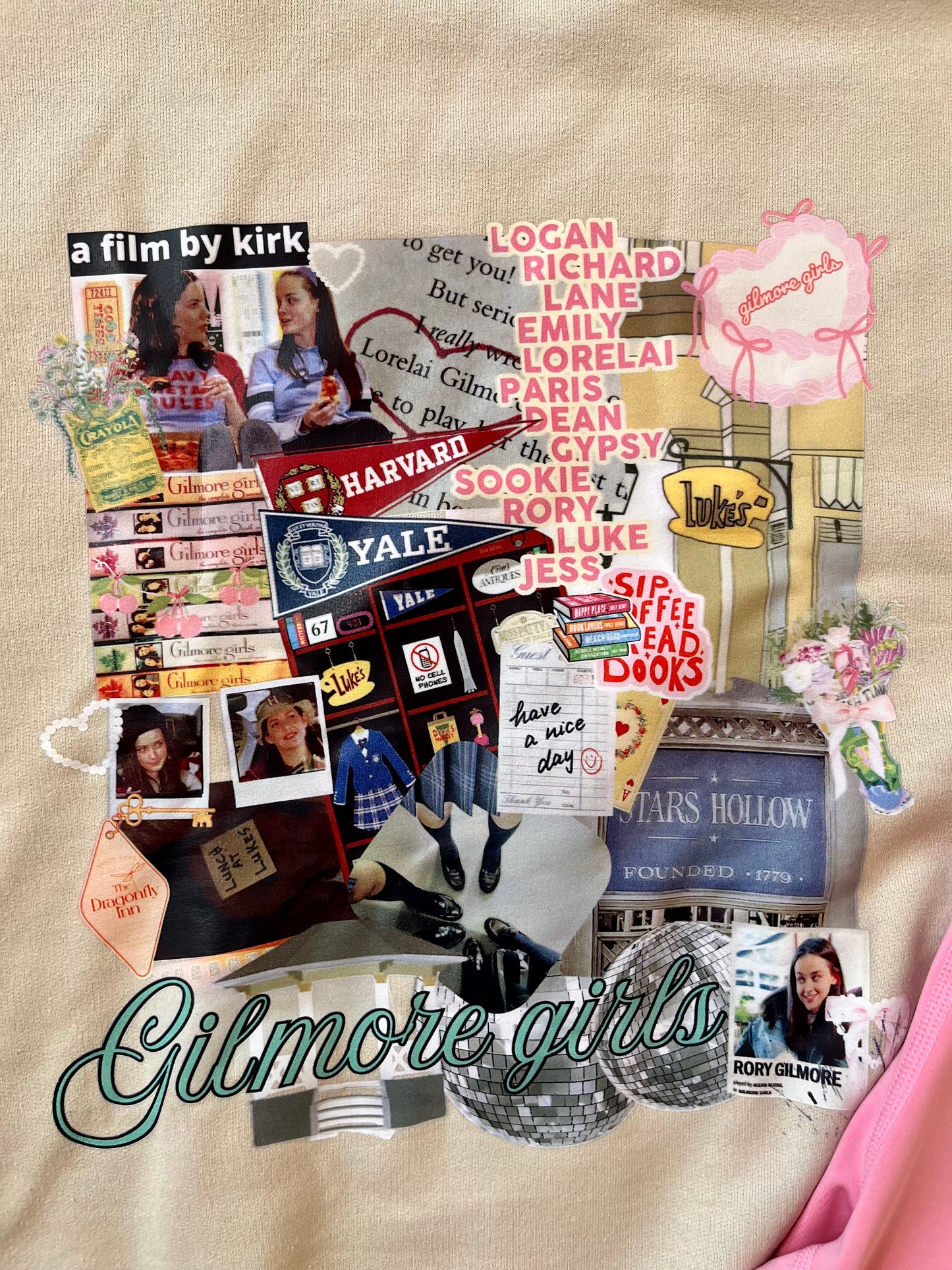 Gilmore Girls Collage Crewneck