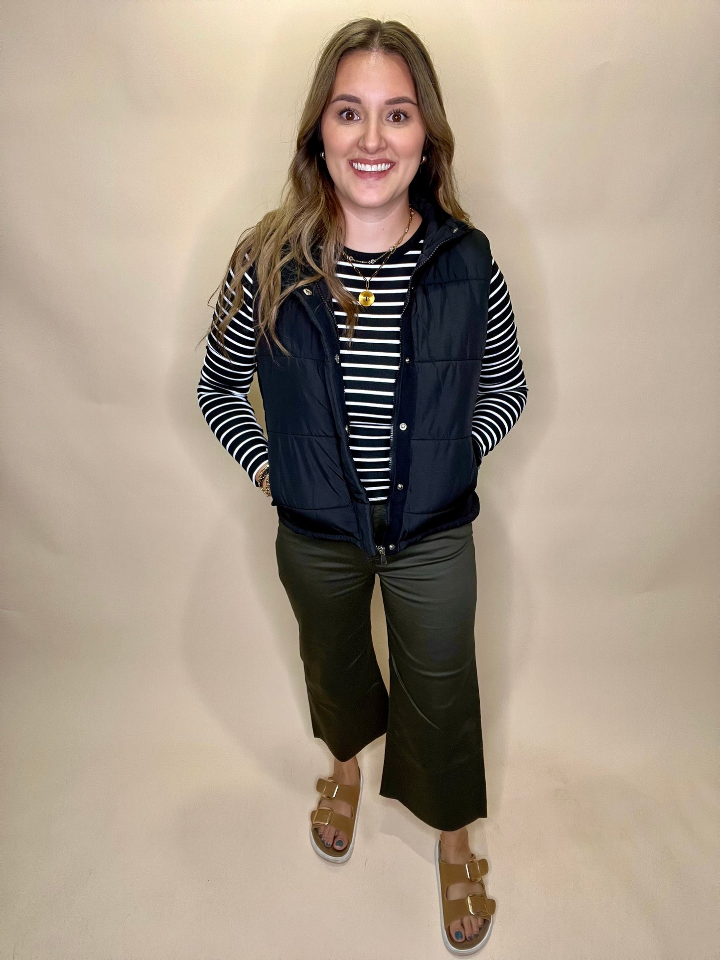 Cozette Vest - Black