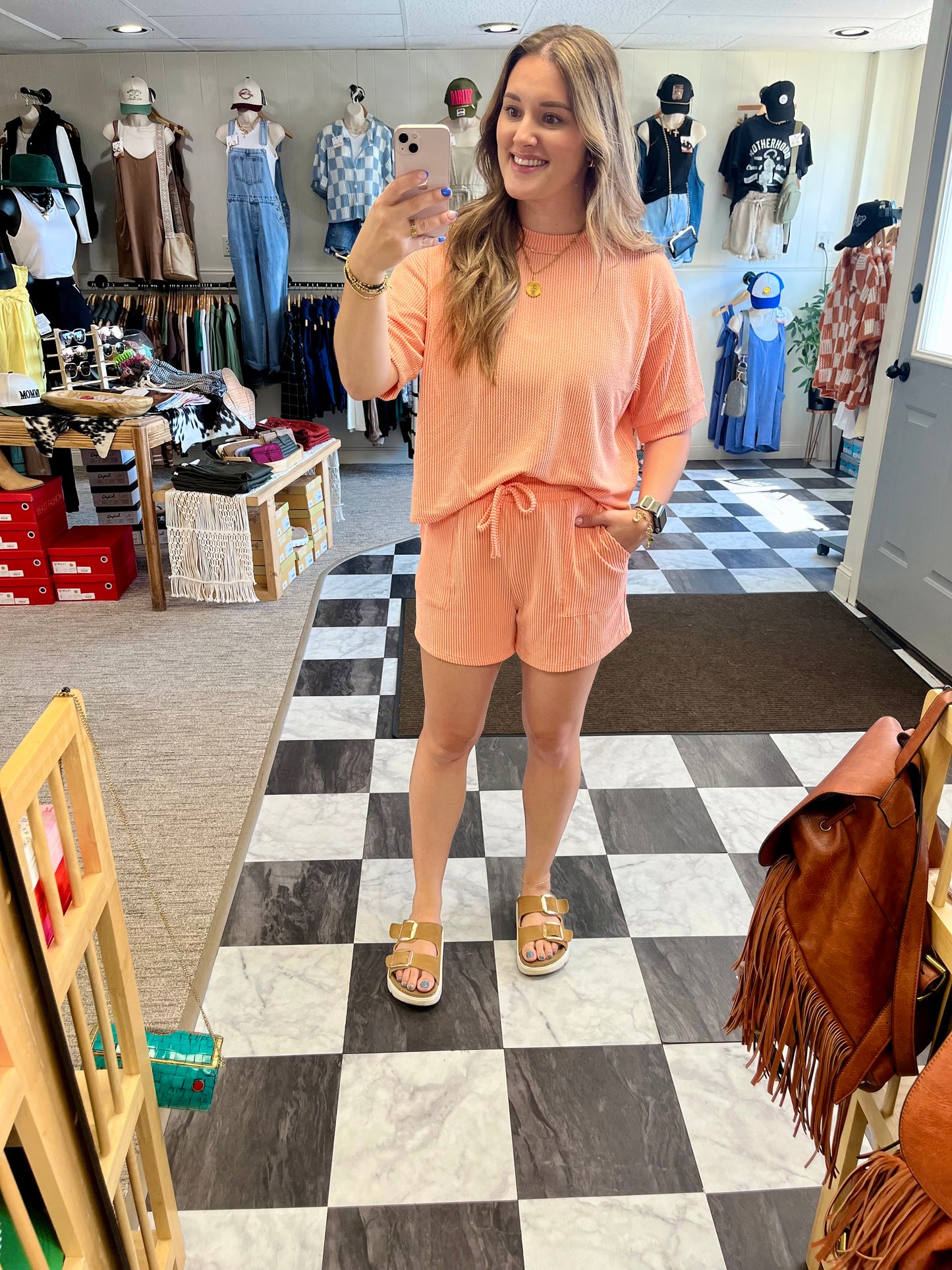 Rylie Top - Peach
