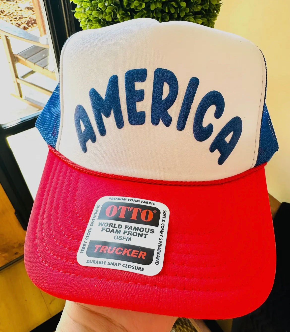 America Hat - Red/White/Blue