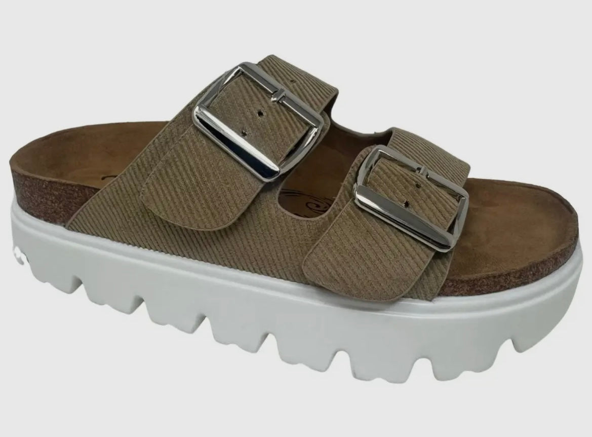 Jazmin Platform Sandals - Sand