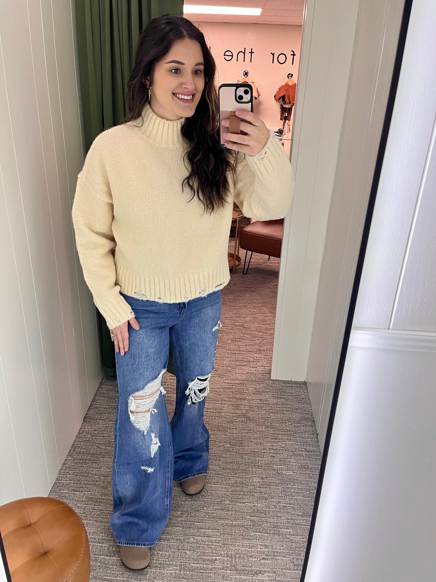 Leah Sweater - Cream