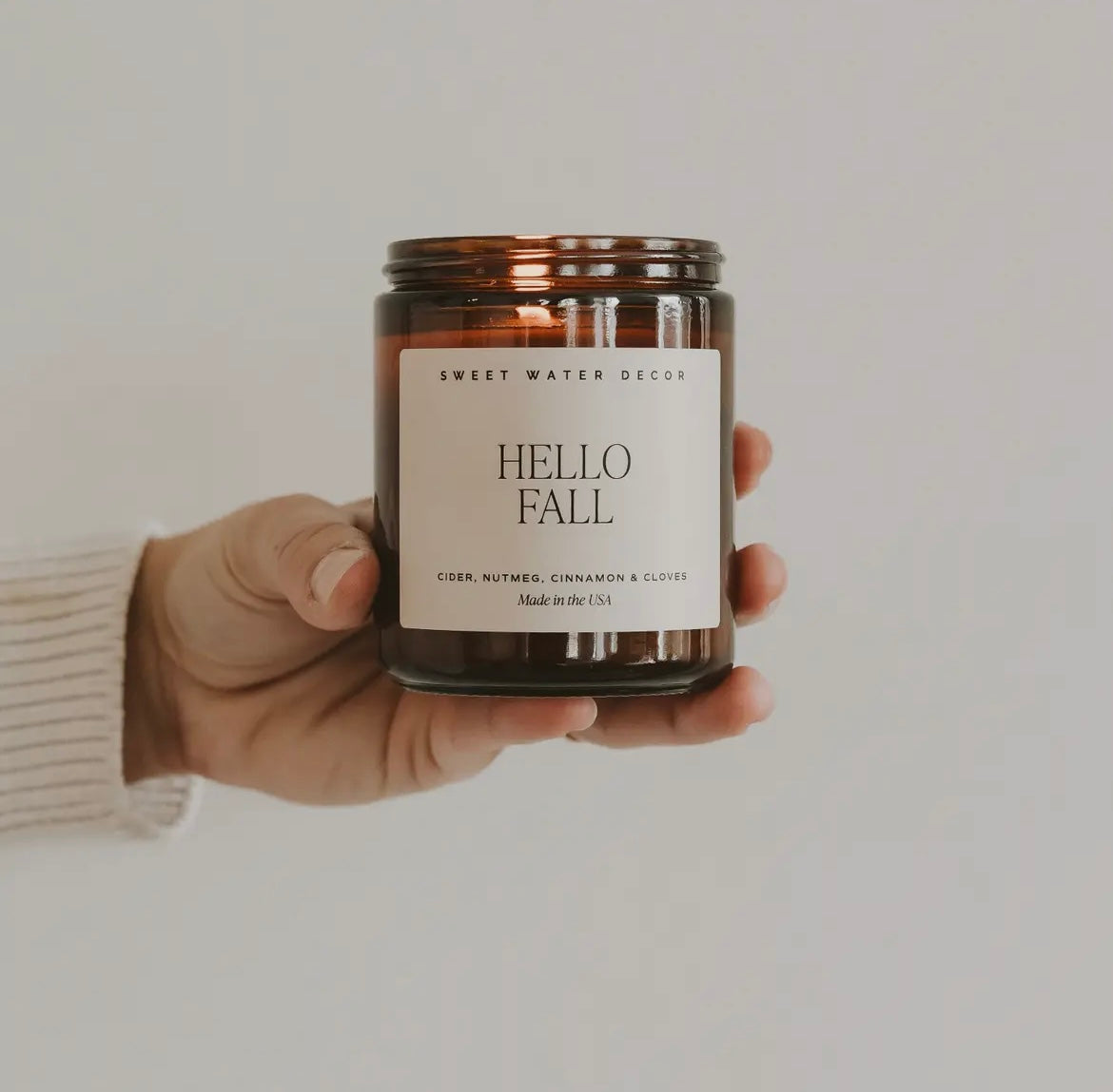 Hello Fall Soy Candle - 9 oz