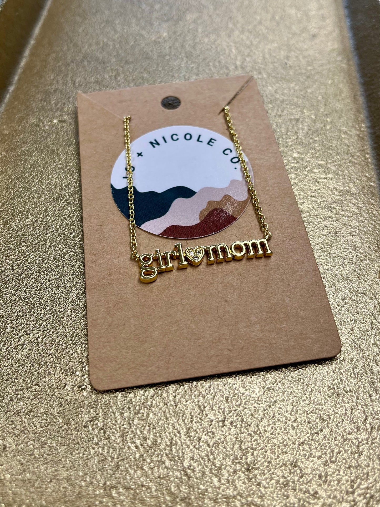 Girl Mom Necklace