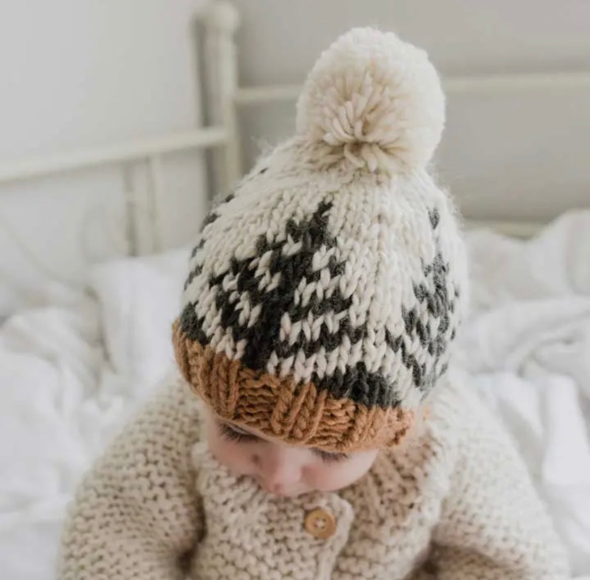 Forest Beanie Hat - Cream