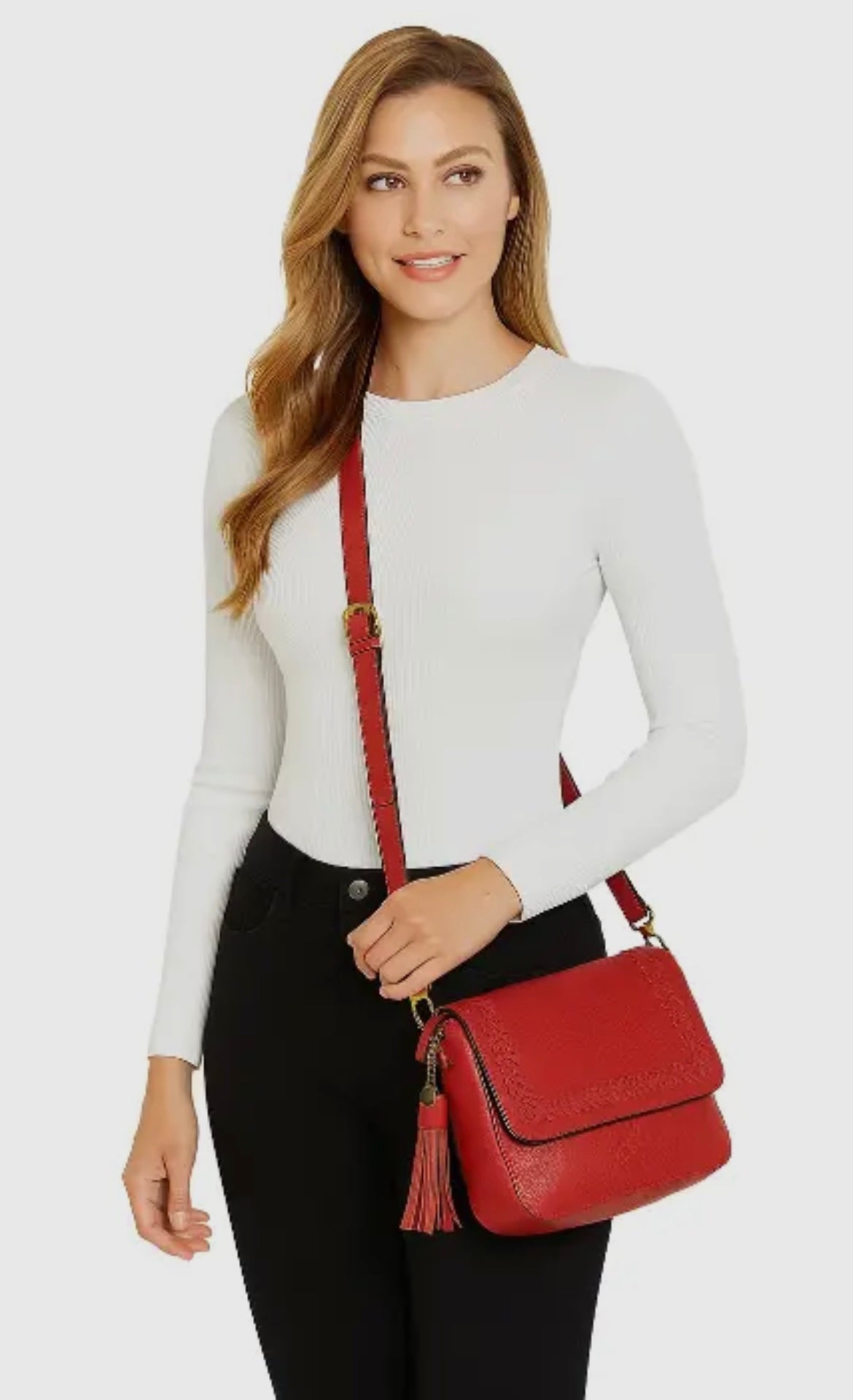 Amber Crossbody - Brown
