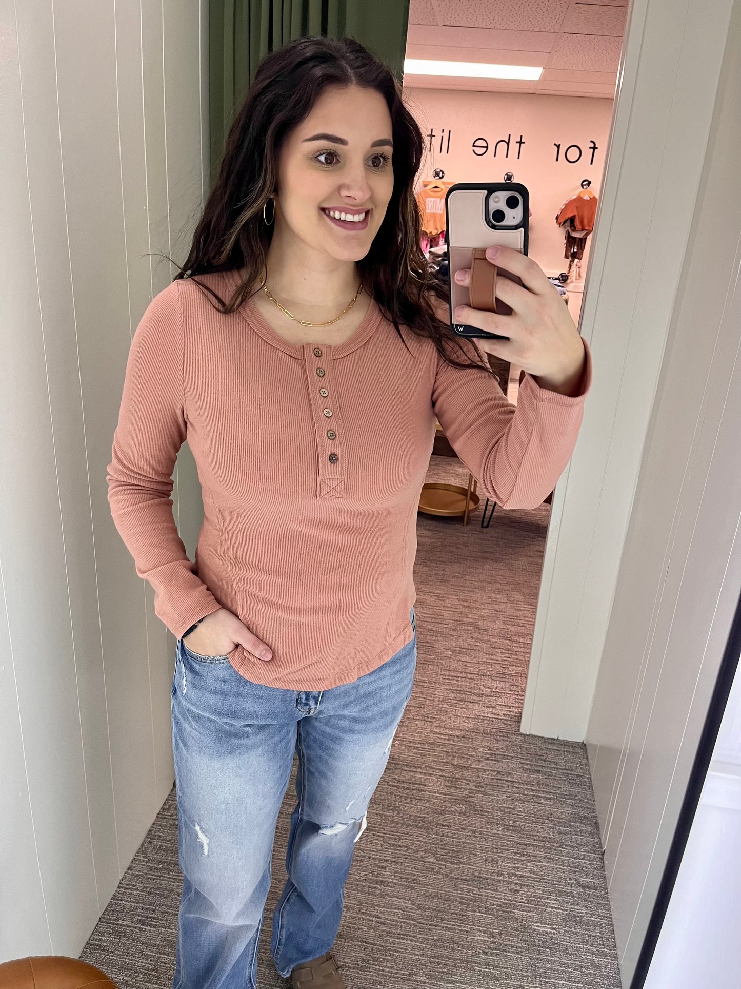 Lynn Long Sleeve - Blush