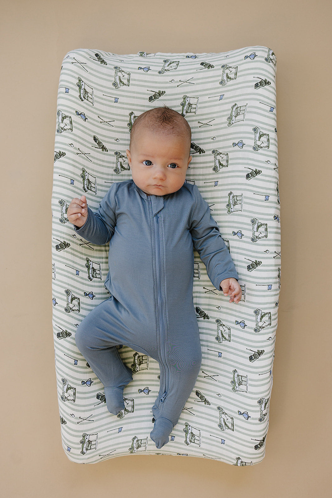 Tee Time Muslin Changing Pad Cover