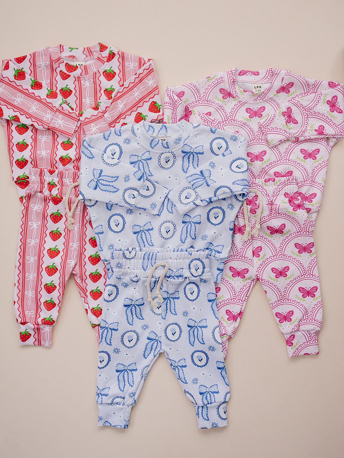 Jogger Set | Pink Butterfly