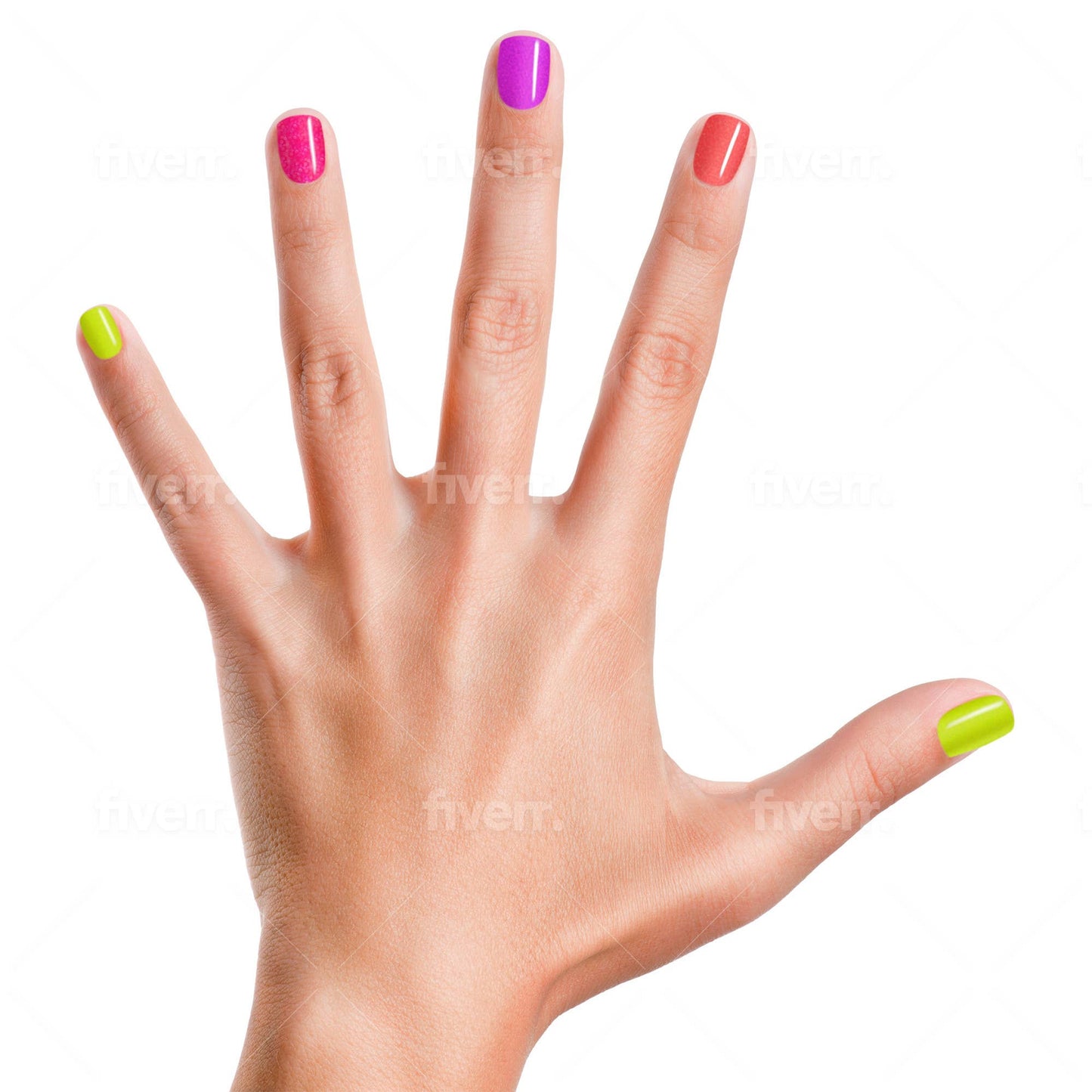 Neon Box Set Non-Toxic Kids Nail Polish