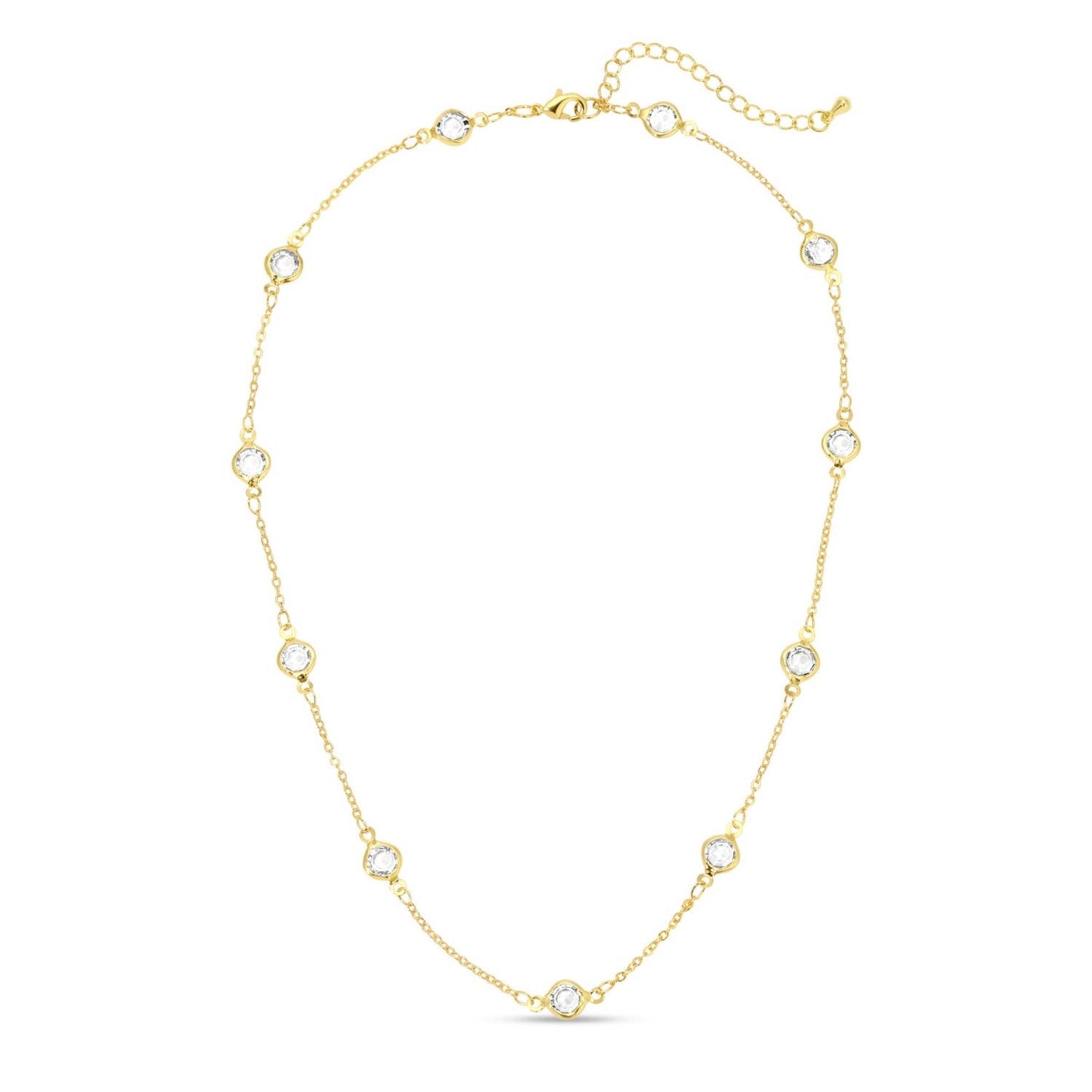 Crystal Accented Necklace