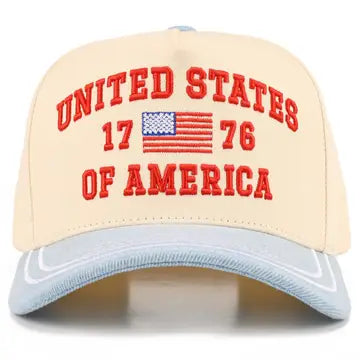 1776 Hat - Light Denim
