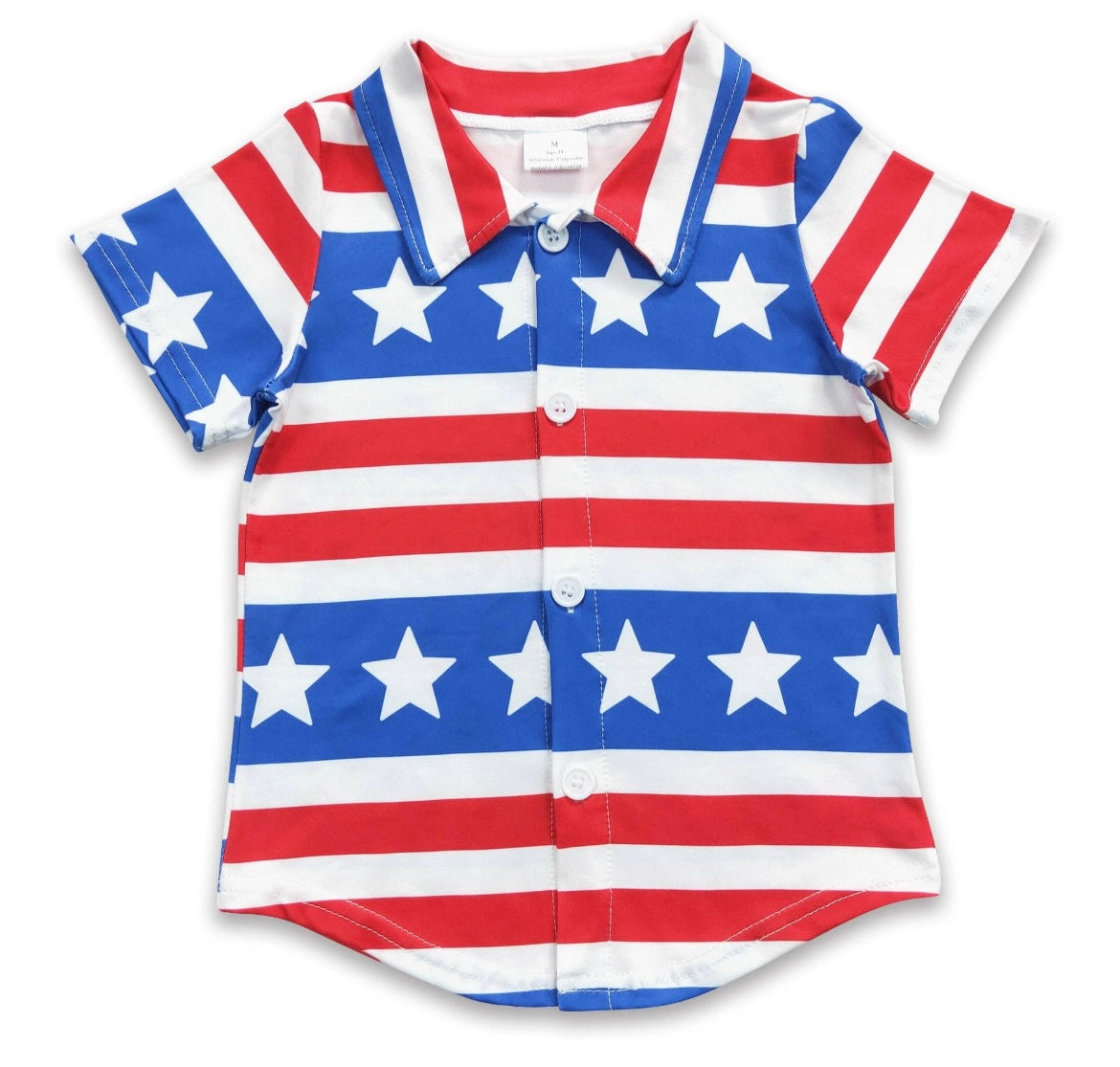4th of July Button Up