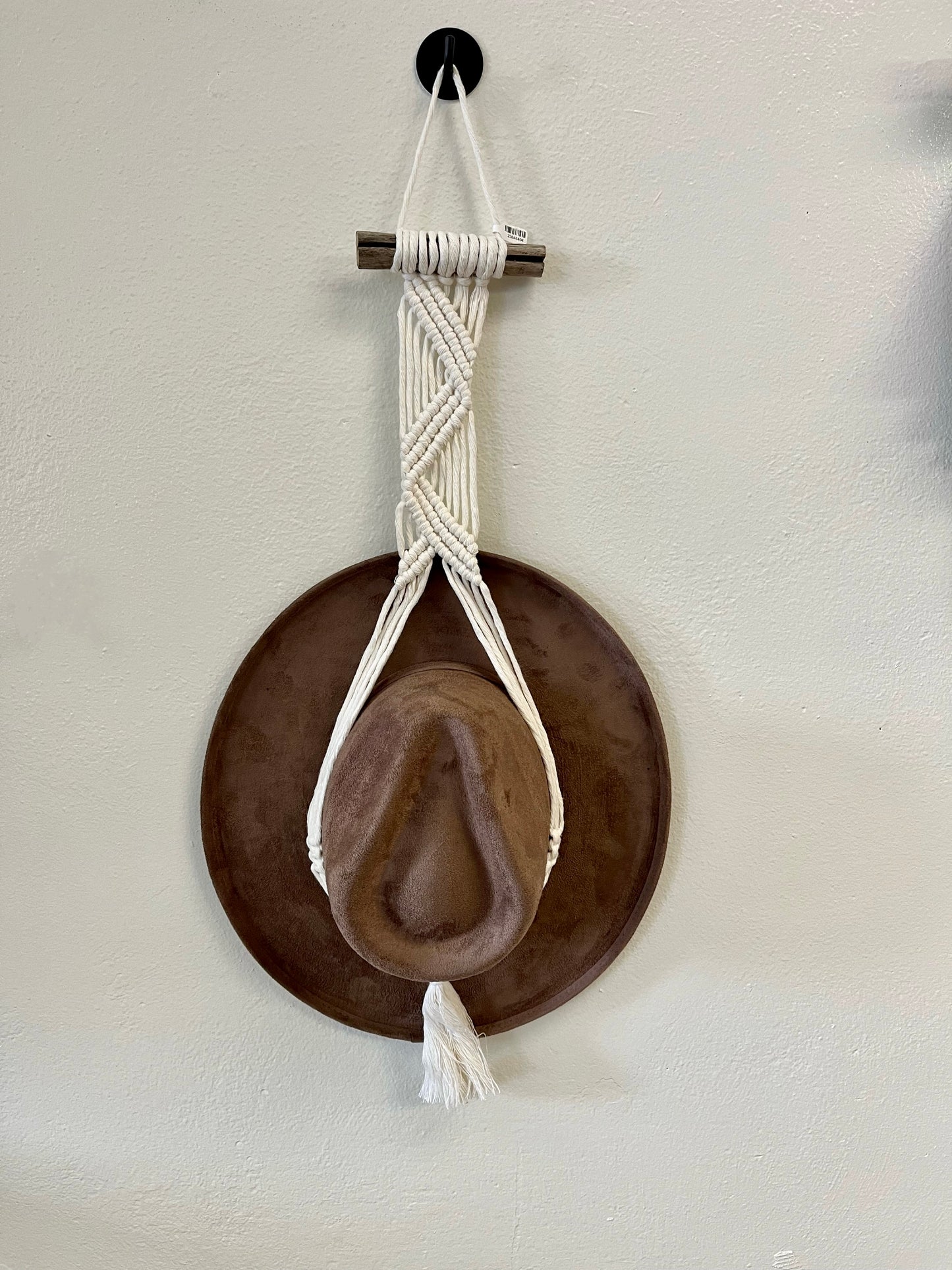 Zig Zag Macrame Hat Hanger