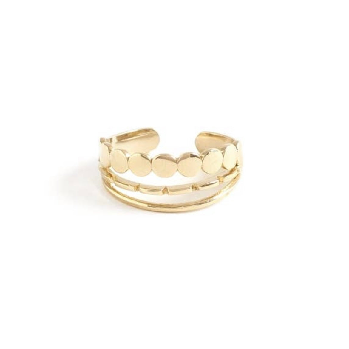 Triple Row Ring
