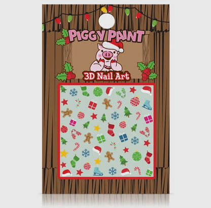 Christmas Cutie Nail Art Non- Toxic Kids Nail Polish